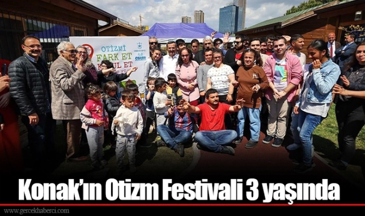 Konak’ın Otizm Festivali 3 yaşında