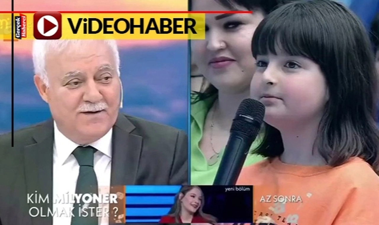 Nihat Hatipoğlu'na soru soran küçük kızın gözyaşları yürek dağladı