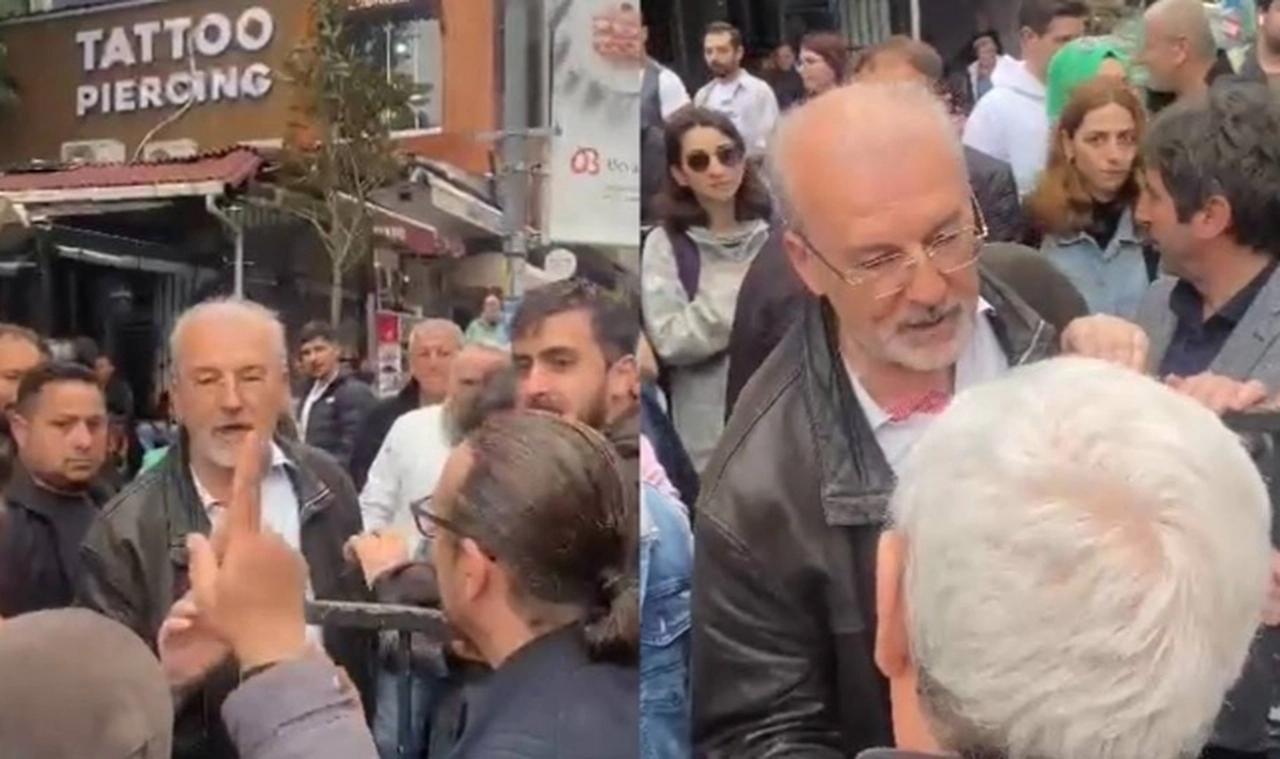 AK Parti'den milletvekili olan Hulki Cevizoğlu'na Kadıköy'de protesto