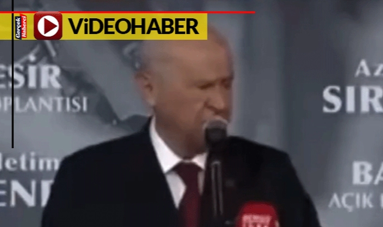 Bahçeli bir şiir okudu sosyal medyada viral oldu