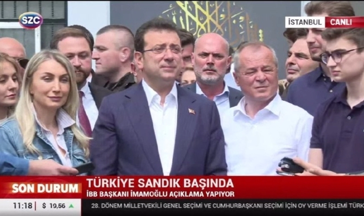 İmamoğlu: Milletimizin oyuna sahip çıkacağına inanıyorum