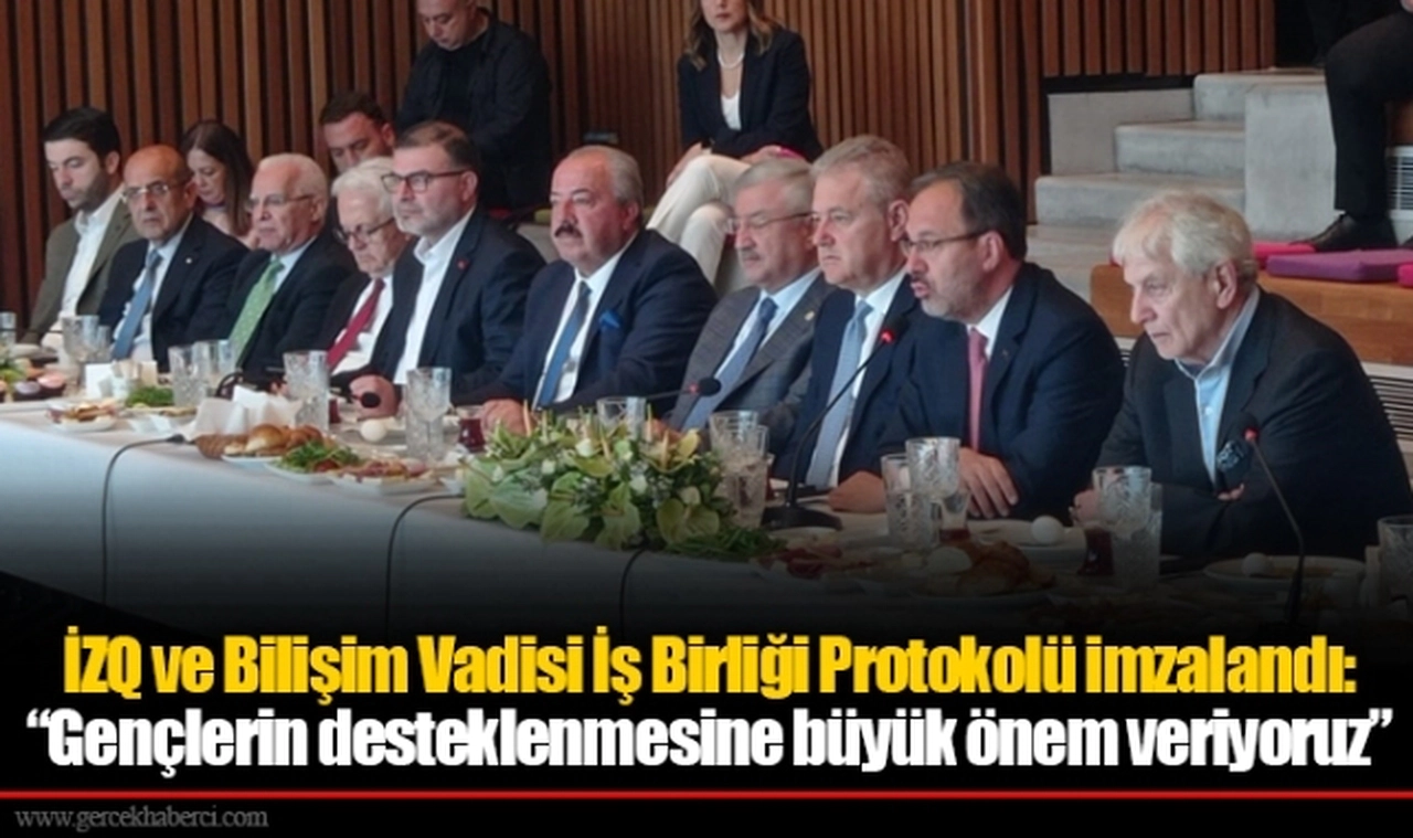 İZQ ve Bilişim Vadisi İş Birliği Protokolü imzalandı: “Gençlerin desteklenmesine büyük önem veriyoruz”
