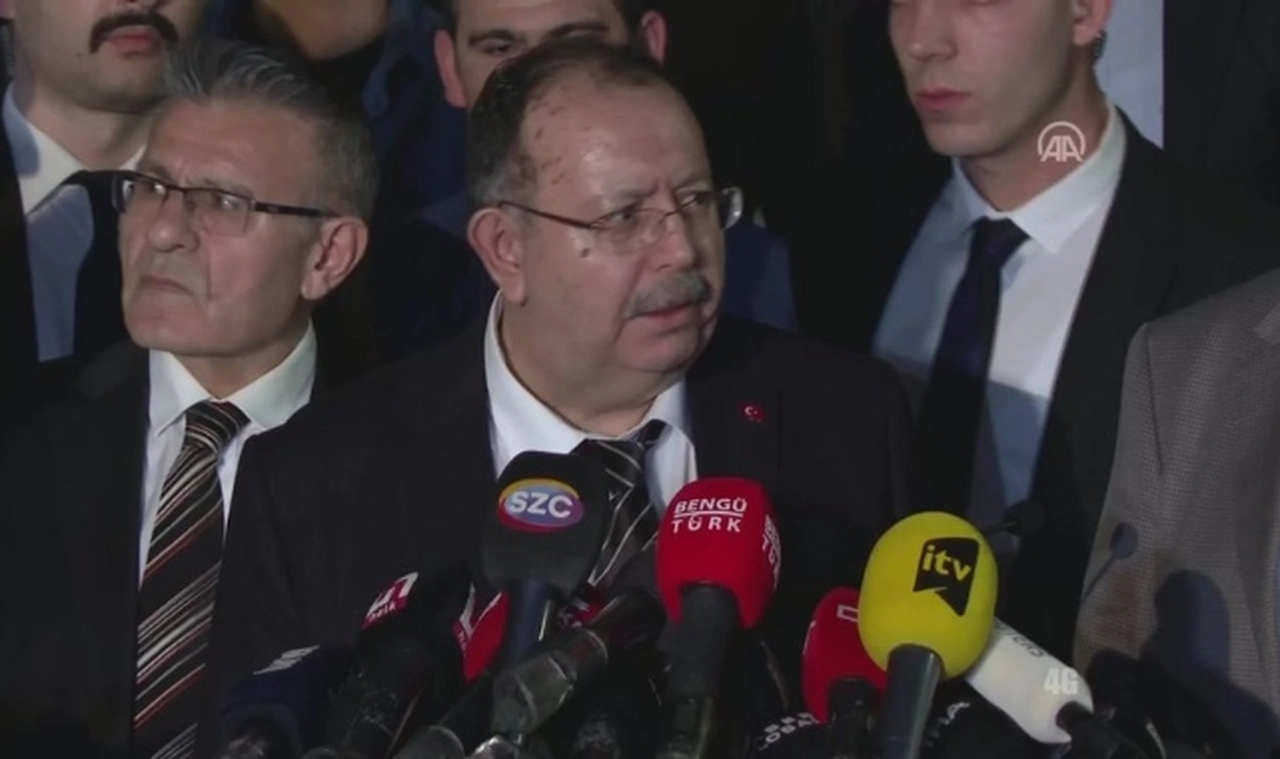 YSK Başkanı: Veri girişinde herhangi bir aksaklık yok