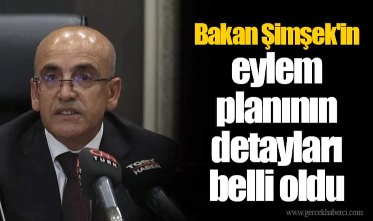 Bakan Şimşek'in eylem planının detayları belli oldu