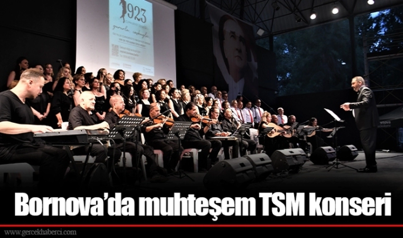 Bornova’da muhteşem TSM konseri