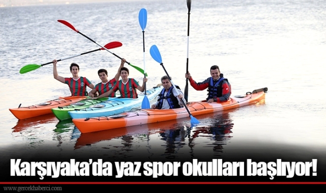 Karşıyaka’da yaz spor okulları başlıyor!