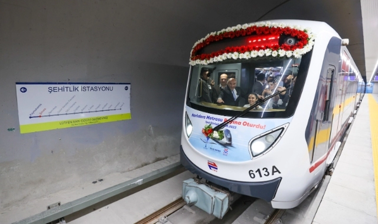 Narlıdere Metrosu'nda sona doğru