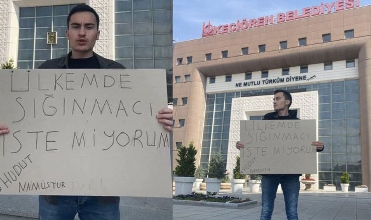 ‘Ülkemde sığınmacı istemiyorum’ diyen genç gözaltına alındı, bakın ne için ceza verildi