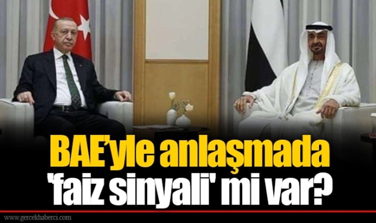 BAE’yle anlaşmada 'faiz sinyali' mi var?