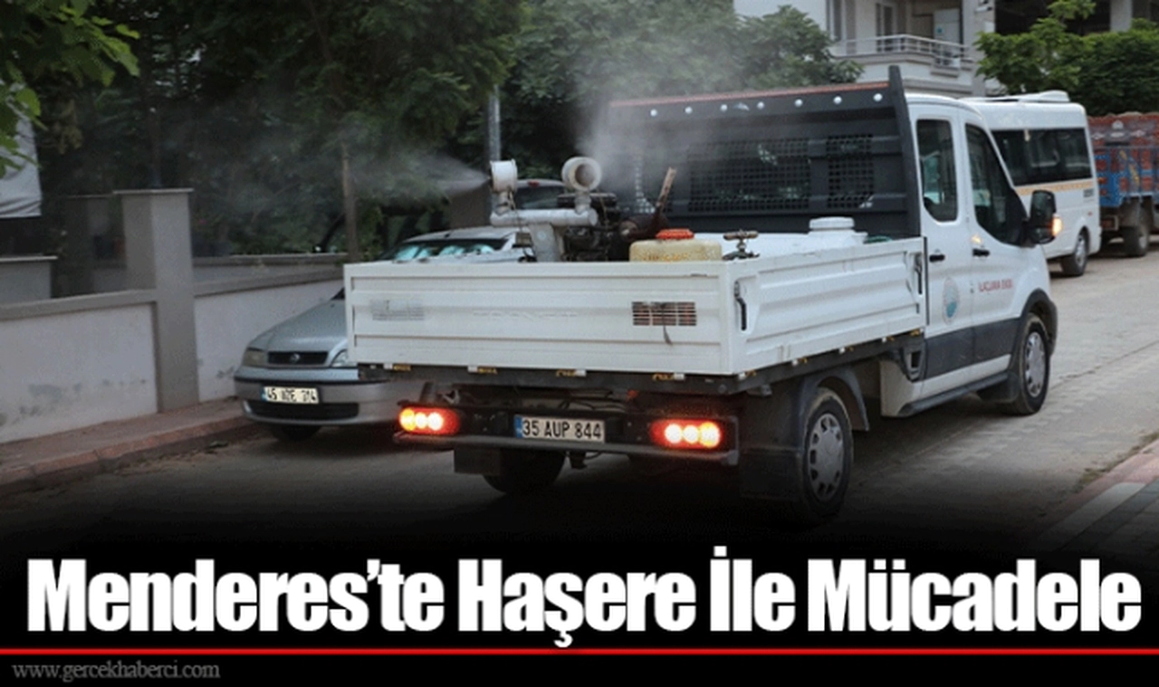 Menderes’te Haşere İle Mücadele