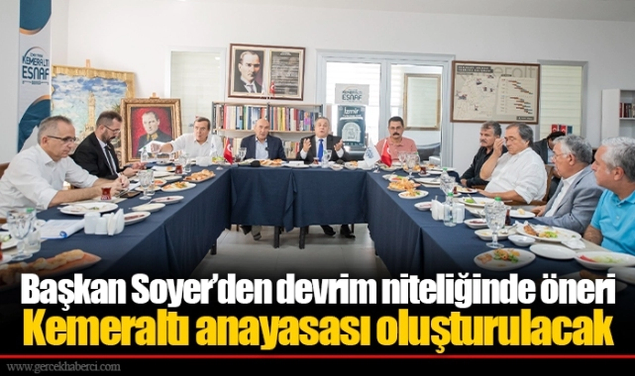 Başkan Soyer’den devrim niteliğinde öneri