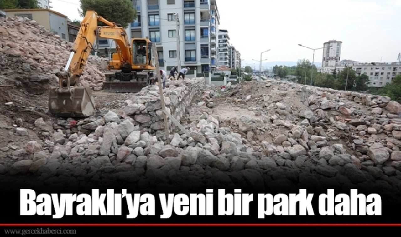 Bayraklı’ya yeni bir park daha