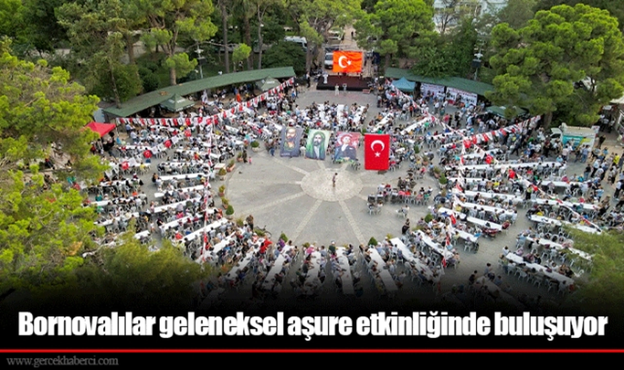 Bornovalılar geleneksel aşure etkinliğinde buluşuyor
