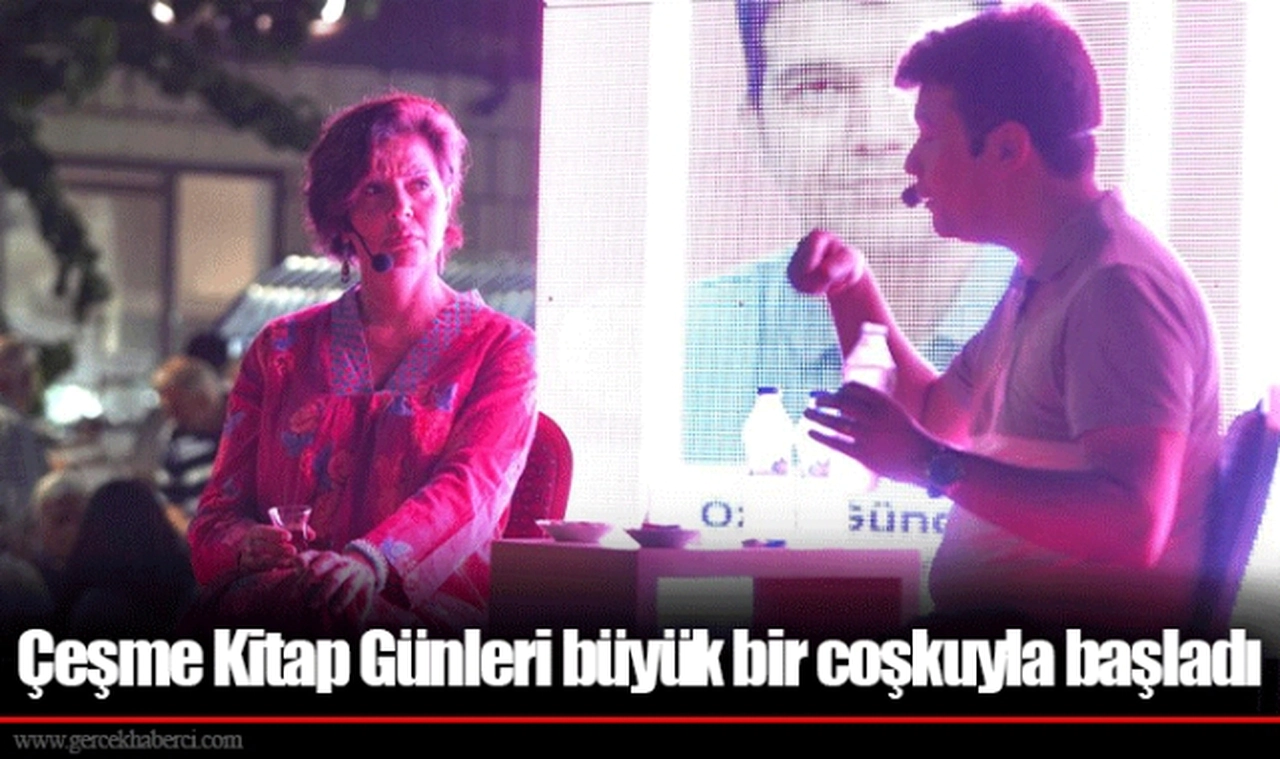 Çeşme Kitap Günleri büyük bir coşkuyla başladı