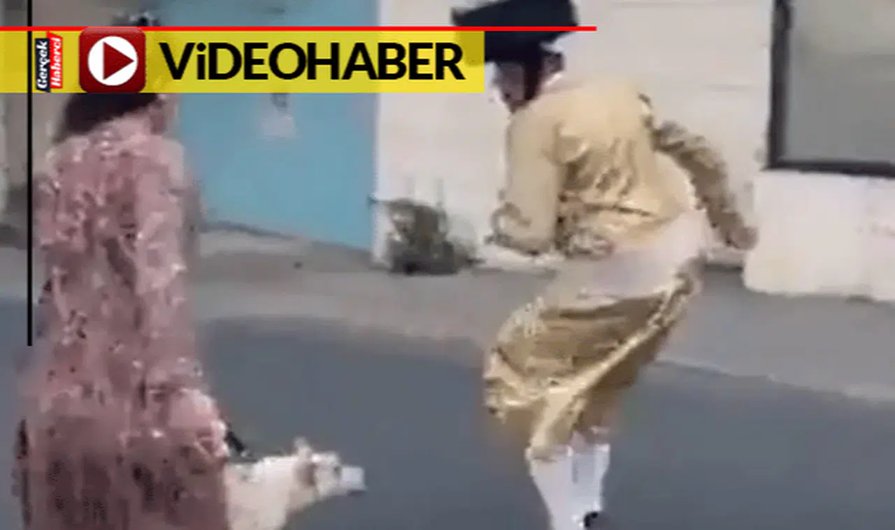 Eşarp takmadığı için hedef gösterildi devreye köpeği girdi