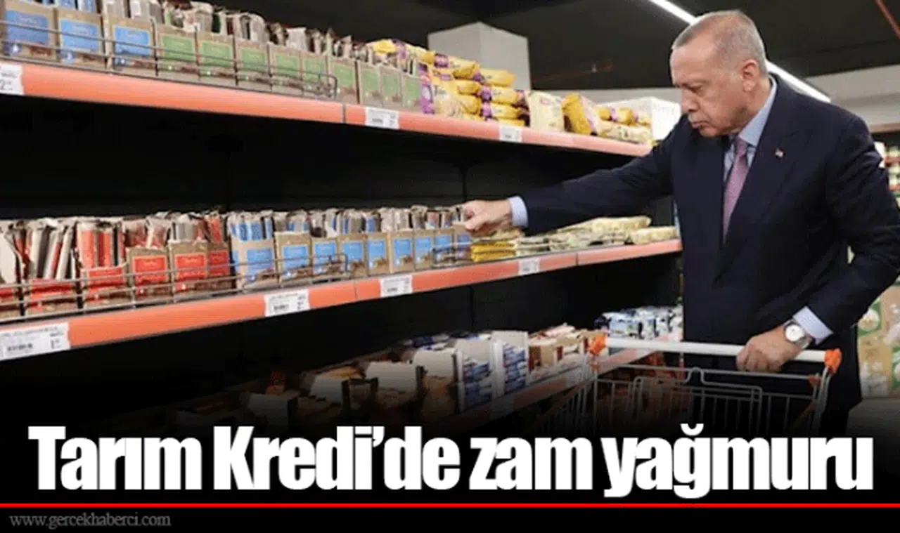 Tarım Kredi'de zam yağmuru