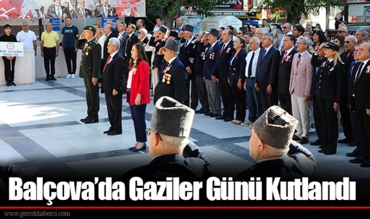 Balçova’da Gaziler Günü Kutlandı