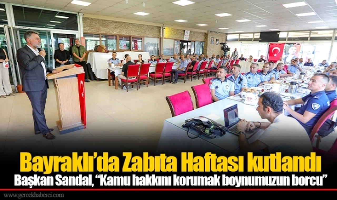 Başkan Sandal, “Kamu hakkını korumak boynumuzun borcu“