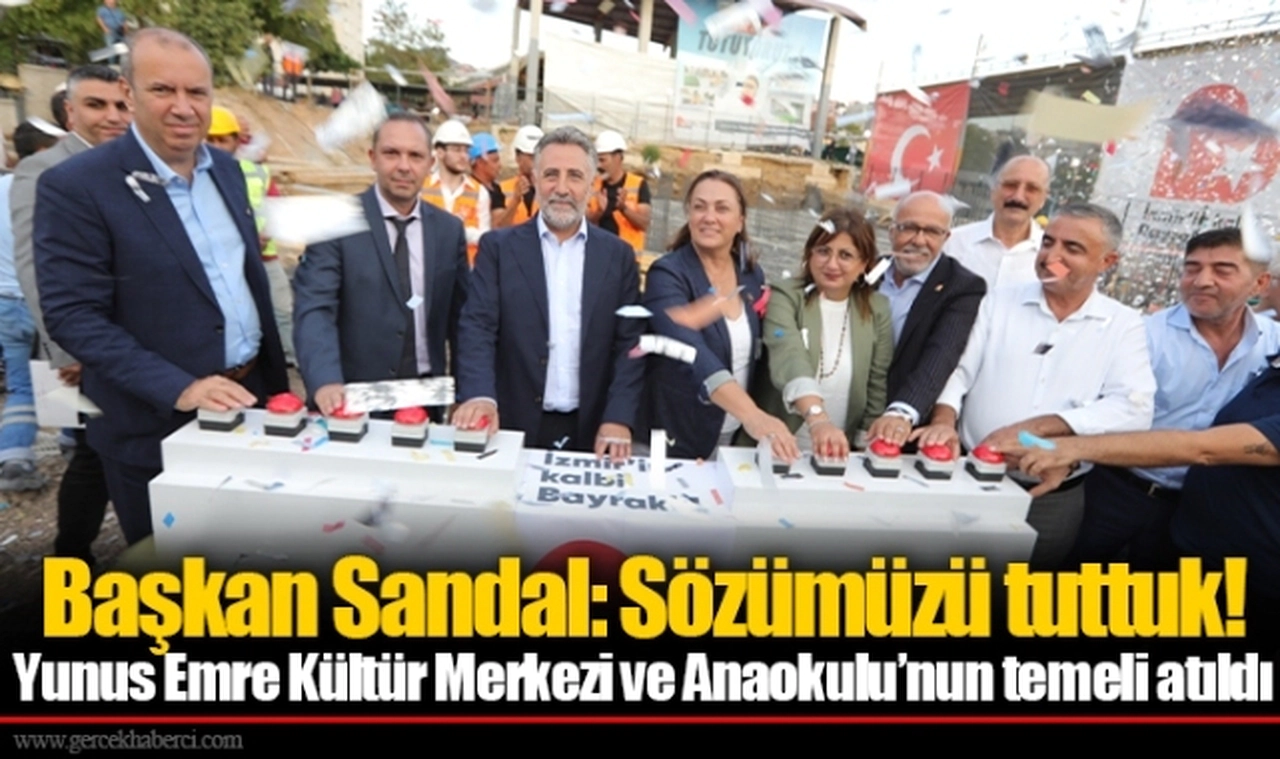 Başkan Sandal: Sözümüzü tuttuk!