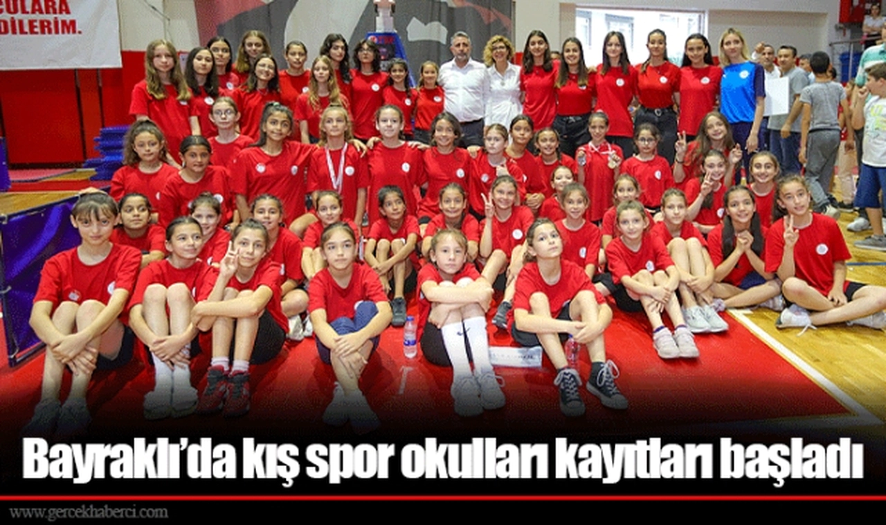 Bayraklı’da kış spor okulları kayıtları başladı