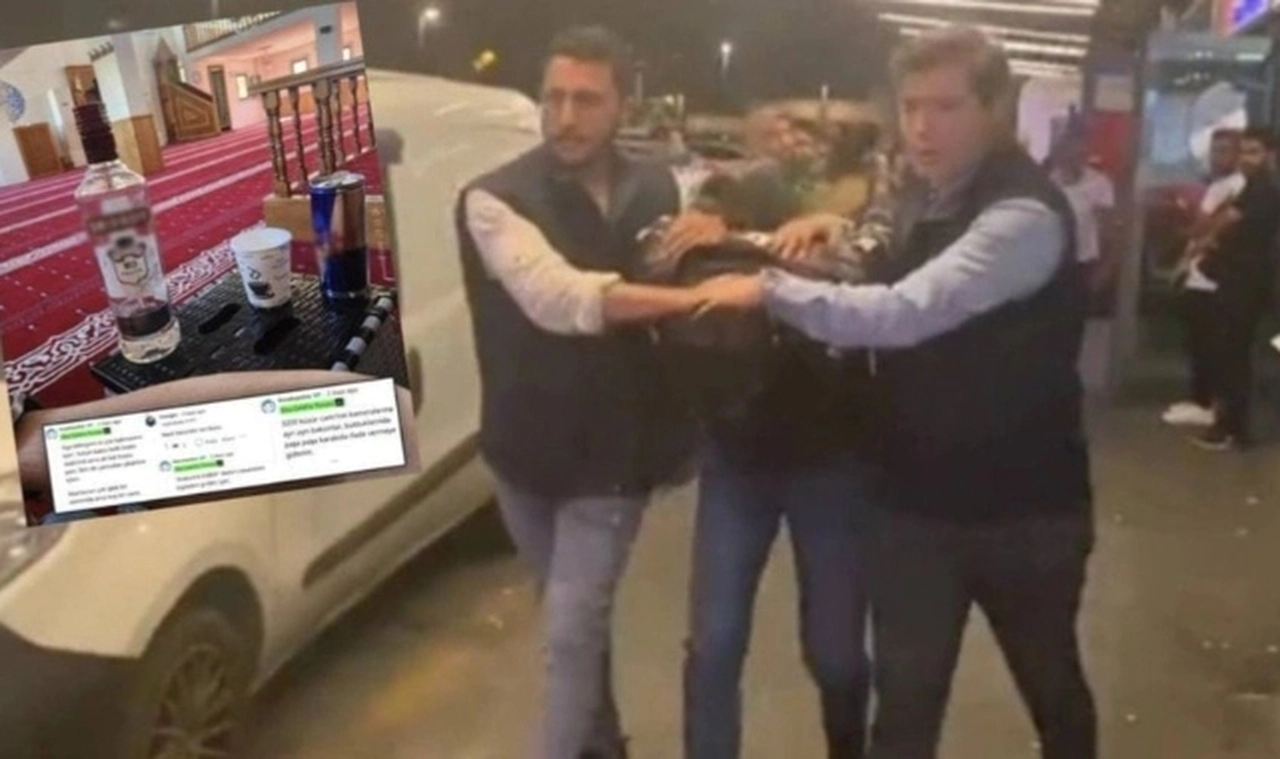 Camide içki fotoğrafı paylaşan gencin ifadesi ortaya çıktı