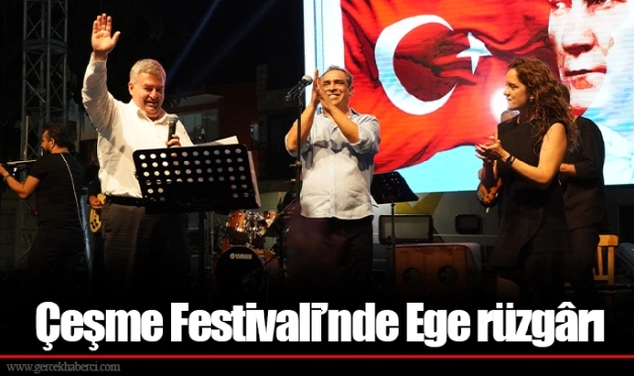Çeşme Festivali’nde Ege rüzgârı