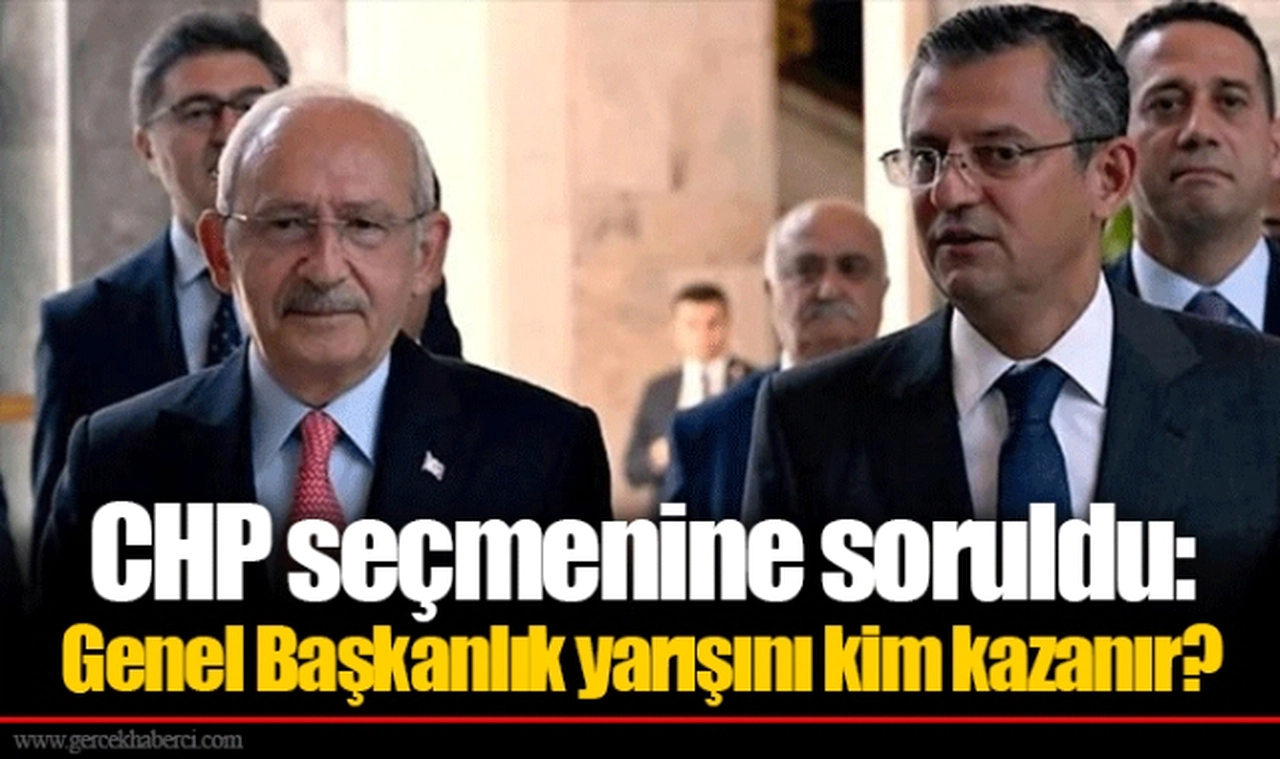 CHP seçmenine soruldu: Genel Başkanlık yarışını kim kazanır?