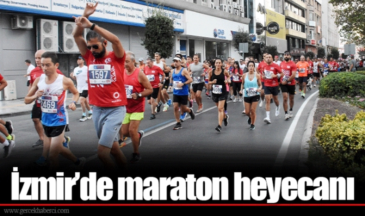 İzmir’de maraton heyecanı