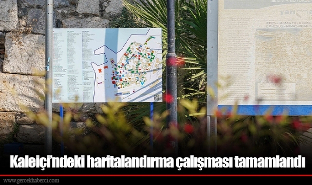 Kaleiçi’ndeki haritalandırma çalışması tamamlandı