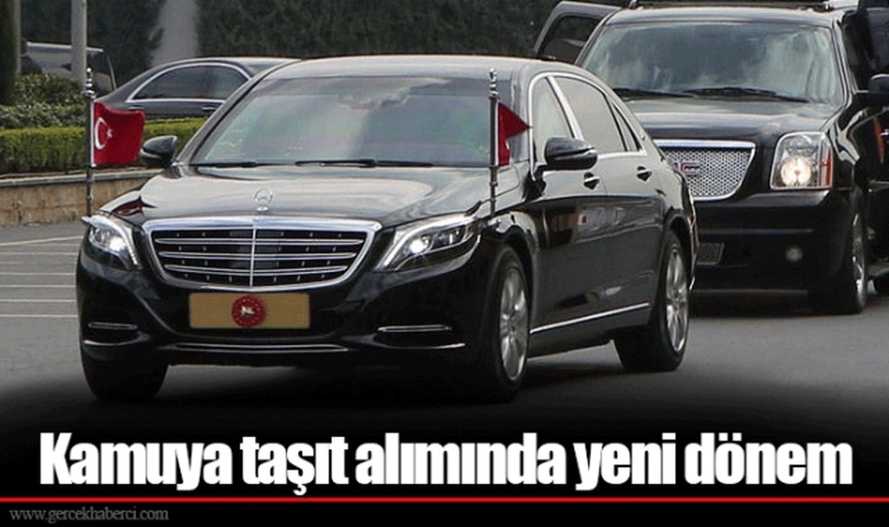 Kamuya taşıt alımında yeni dönem