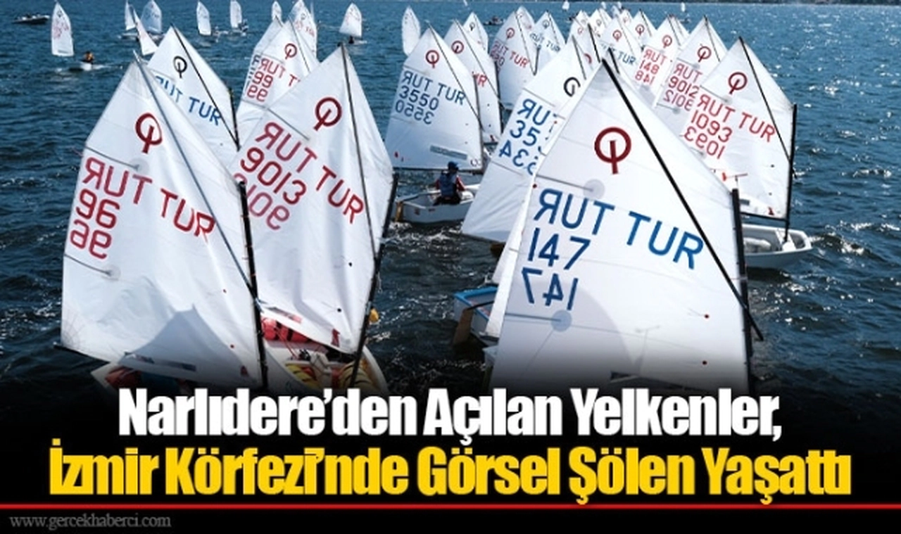 Narlıdere’den Açılan Yelkenler, İzmir Körfezi’nde Görsel Şölen Yaşattı