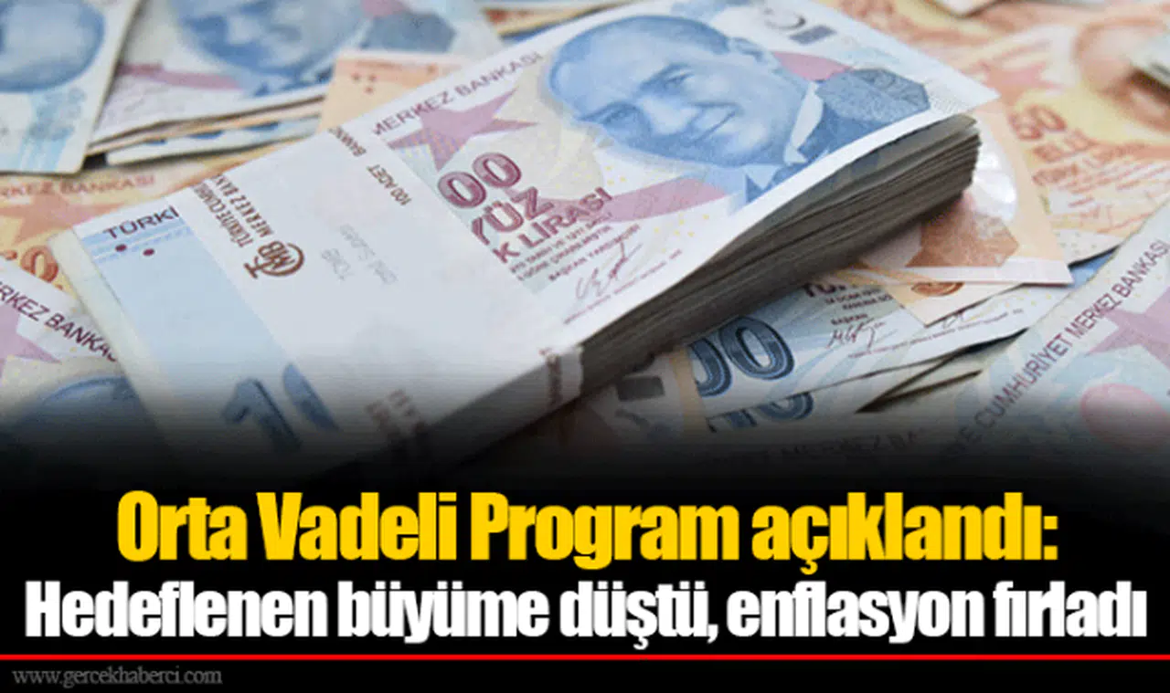 Orta Vadeli Program açıklandı: Hedeflenen büyüme düştü, enflasyon fırladı