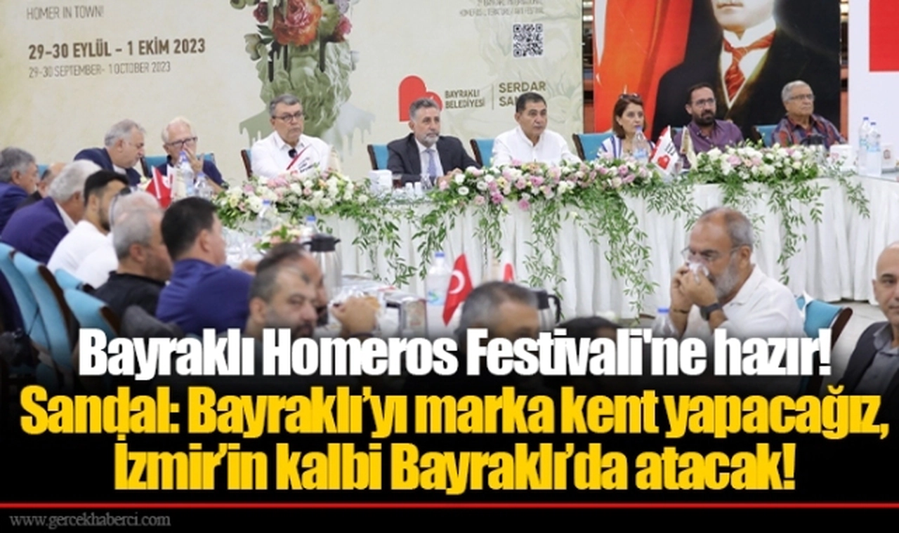 Sandal: Bayraklı’yı marka kent yapacağız, İzmir’in kalbi Bayraklı’da atacak!
