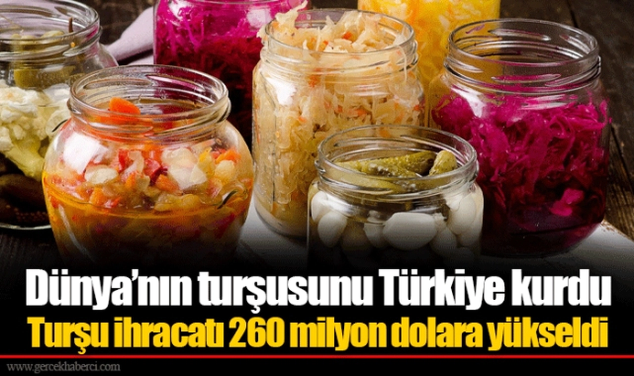 Dünya’nın turşusunu Türkiye kurdu 