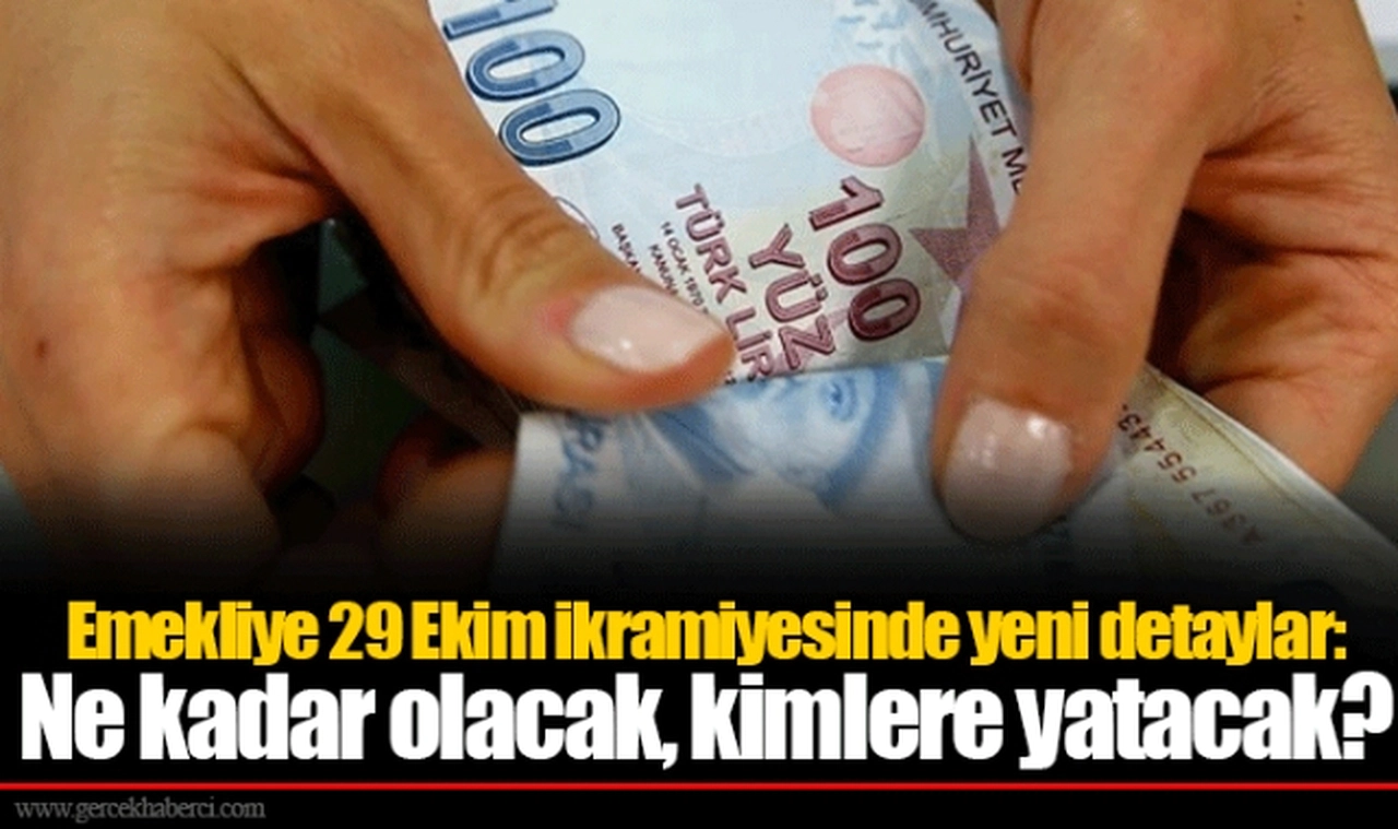 Emekliye 29 Ekim ikramiyesinde yeni detaylar: Ne kadar olacak, kimlere yatacak?