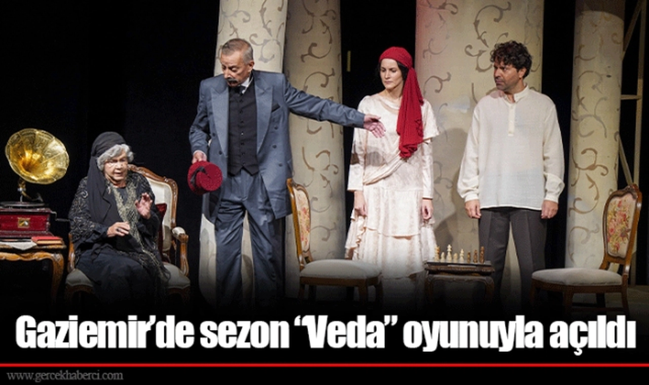 Gaziemir’de sezon “Veda” oyunuyla açıldı