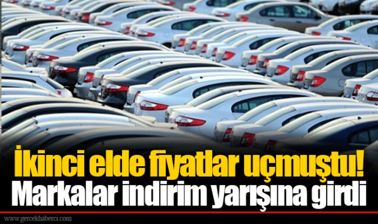 İkinci elde fiyatlar uçmuştu! Markalar indirim yarışına girdi