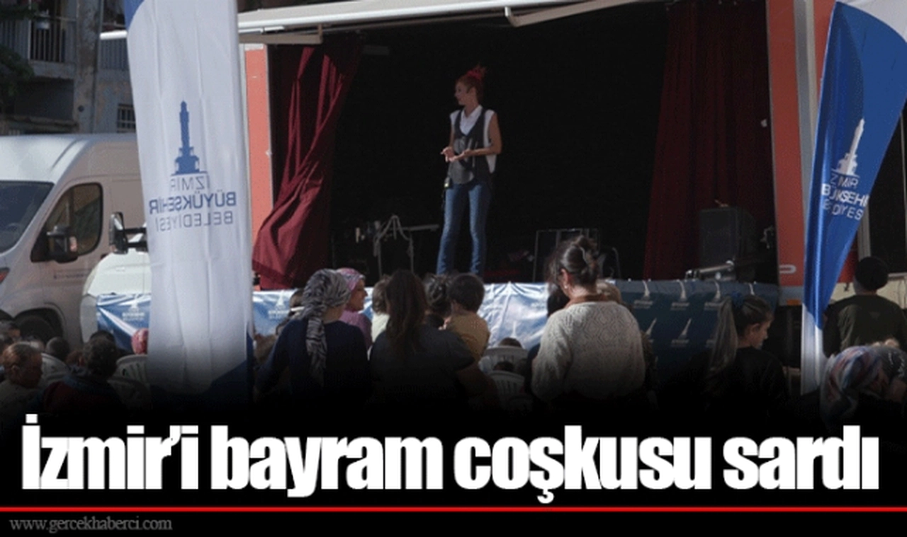 İzmir’i bayram coşkusu sardı