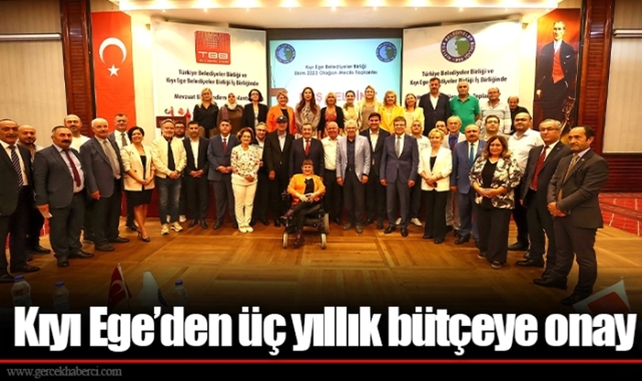 Kıyı Ege’den üç yıllık bütçeye onay