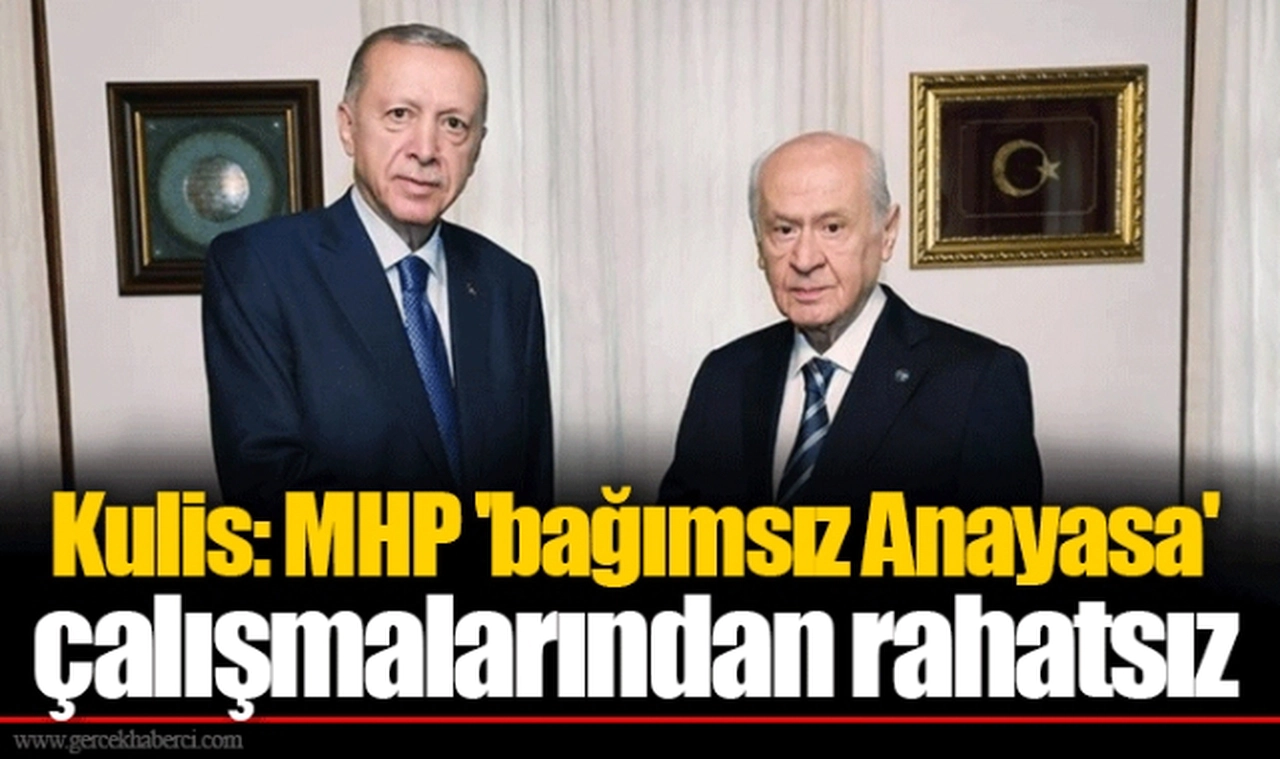 Kulis: MHP 'bağımsız Anayasa' çalışmalarından rahatsız