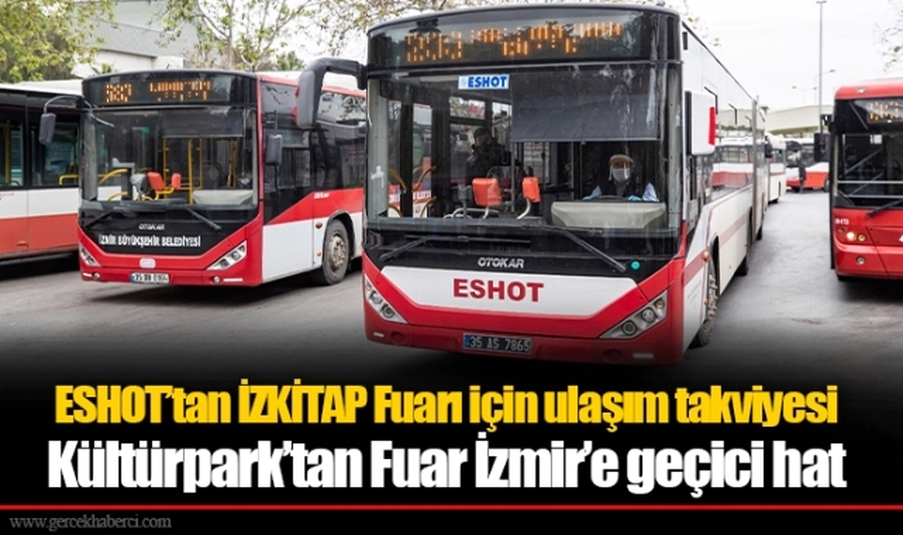 Kültürpark’tan Fuar İzmir’e geçici hat