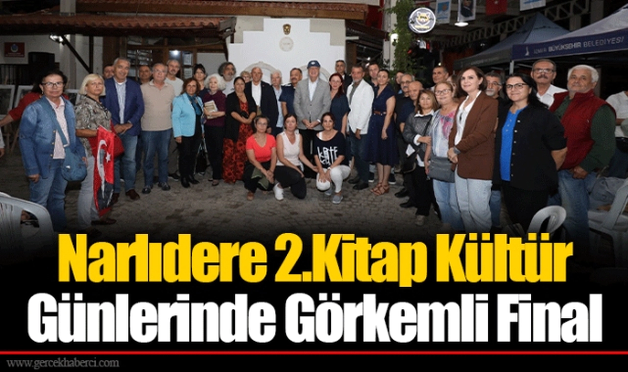 Narlıdere 2.Kitap Kültür Günlerinde Görkemli Final