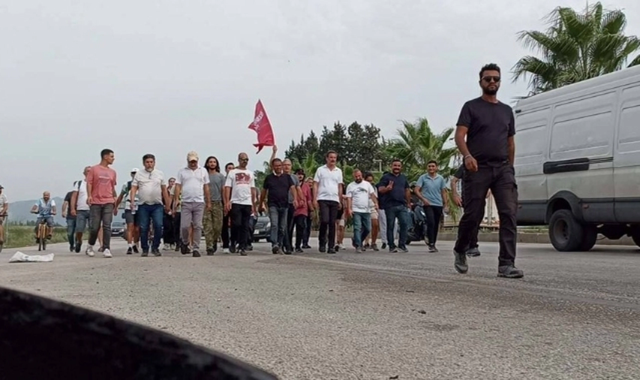 TİP'in Özgürlük Yürüyüşü 17'nci gününde: Erkan Baş'tan Filistin mesajı