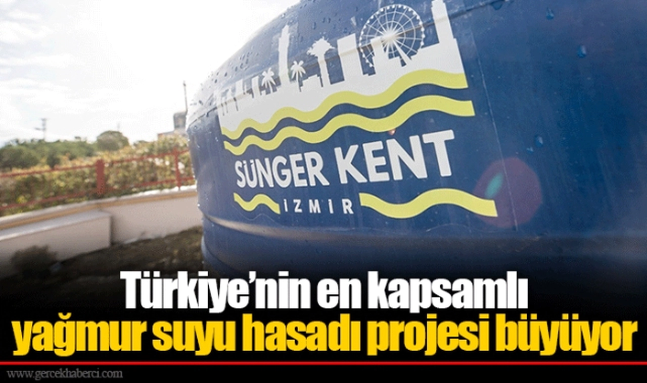 Türkiye’nin en kapsamlı yağmur suyu hasadı projesi büyüyor