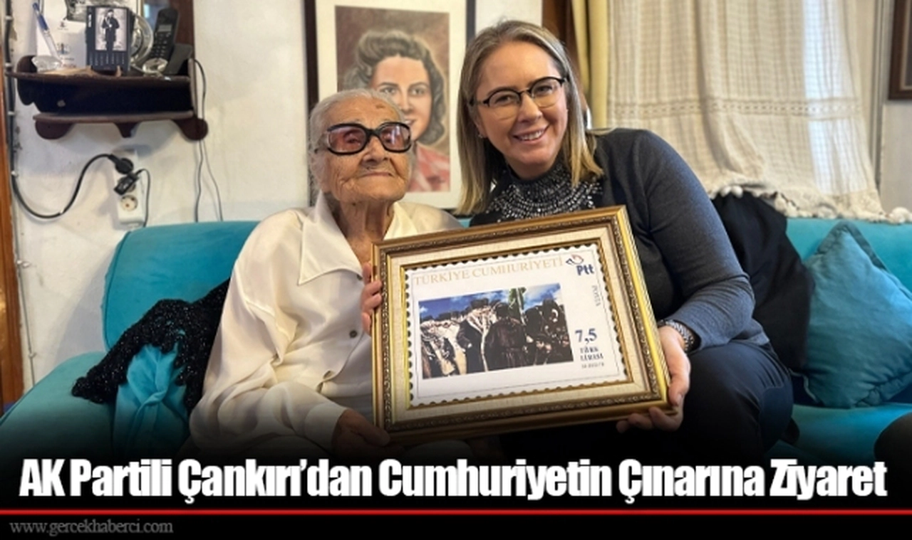 AK Partili Çankırı’dan Cumhuriyetin Çınarına Ziyaret