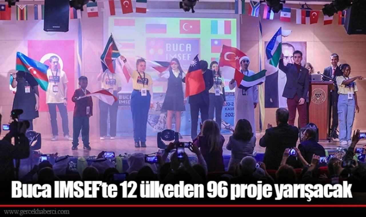 Buca IMSEF’te 12 ülkeden 96 proje yarışacak