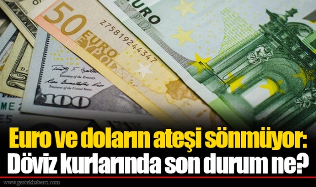 Euro ve doların ateşi sönmüyor: Döviz kurlarında son durum ne?