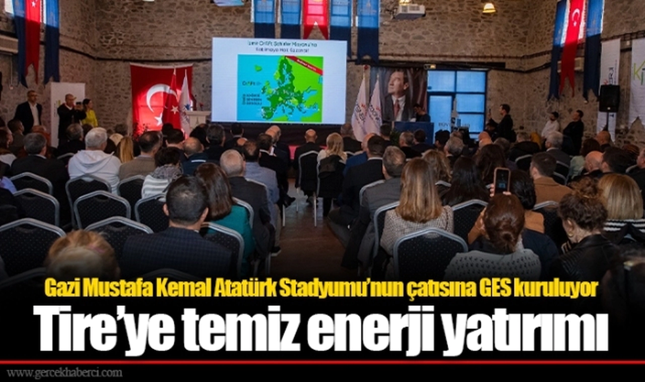 Gazi Mustafa Kemal Atatürk Stadyumu’nun çatısına GES kuruluyor