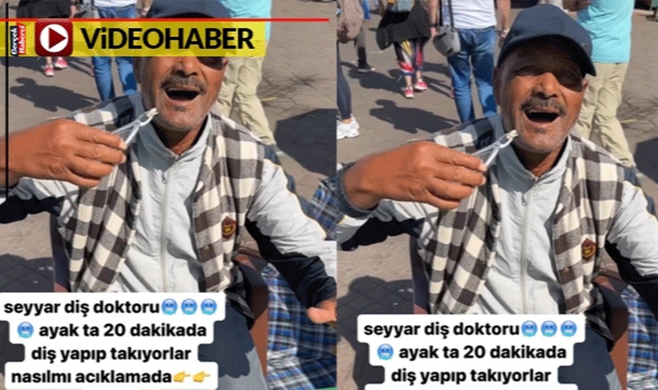 Hiç seyyar dişçi gördünüz mü