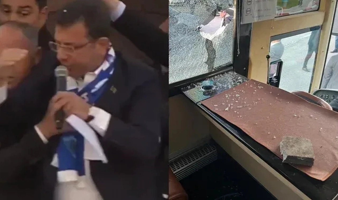 İmamoğlu'na taşlı saldırının ilk duruşması görülüyor
